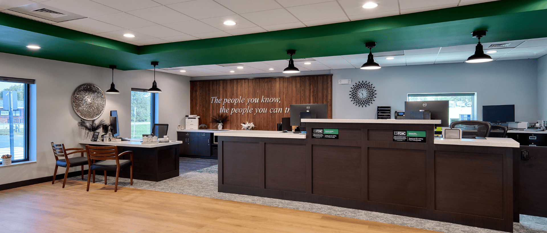 First federal of greene county PWCampbell portfolio Lobby