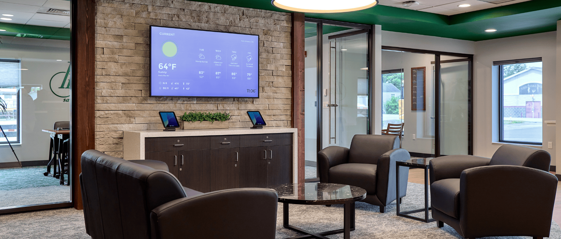 First federal of greene county PWCampbell portfolio Seating Area