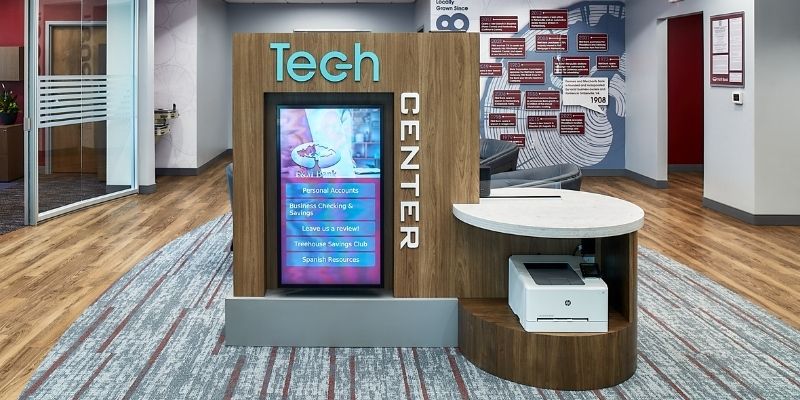 PWCampbell Tech Center, Kiosk