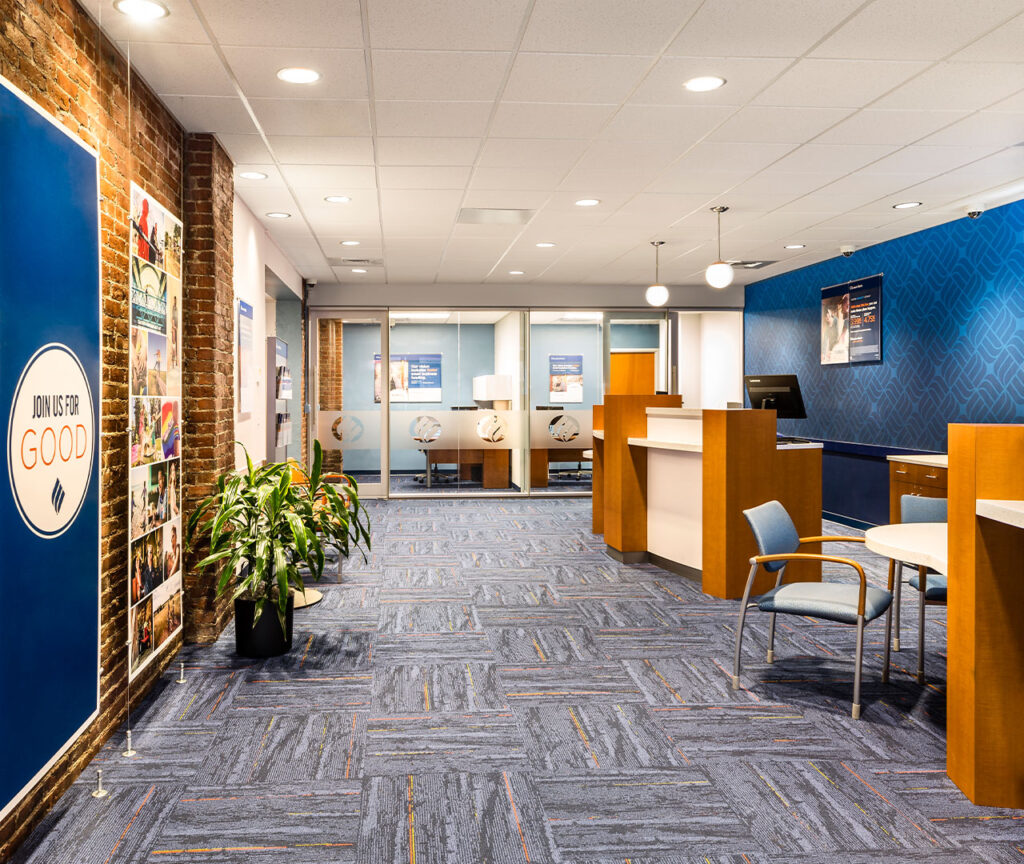 Branch Refresh of Eastern Bank Interior